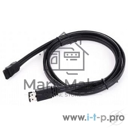 Кабель Кабель интерфейсный eSATA-SATA Gembird 100см, 7pin/7pin, пакет(CC-ESATA-SATA-DATA-XL)