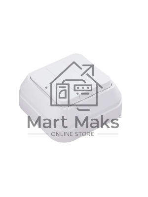 Выключатель 3-кл. ОП IP20 1вх. 3вых. белый Makel 451A5