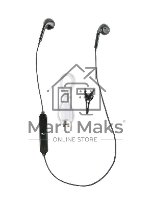 Гарнитура вкладыши Redline BHS-01 черный беспроводные bluetooth (в ушной раковине)