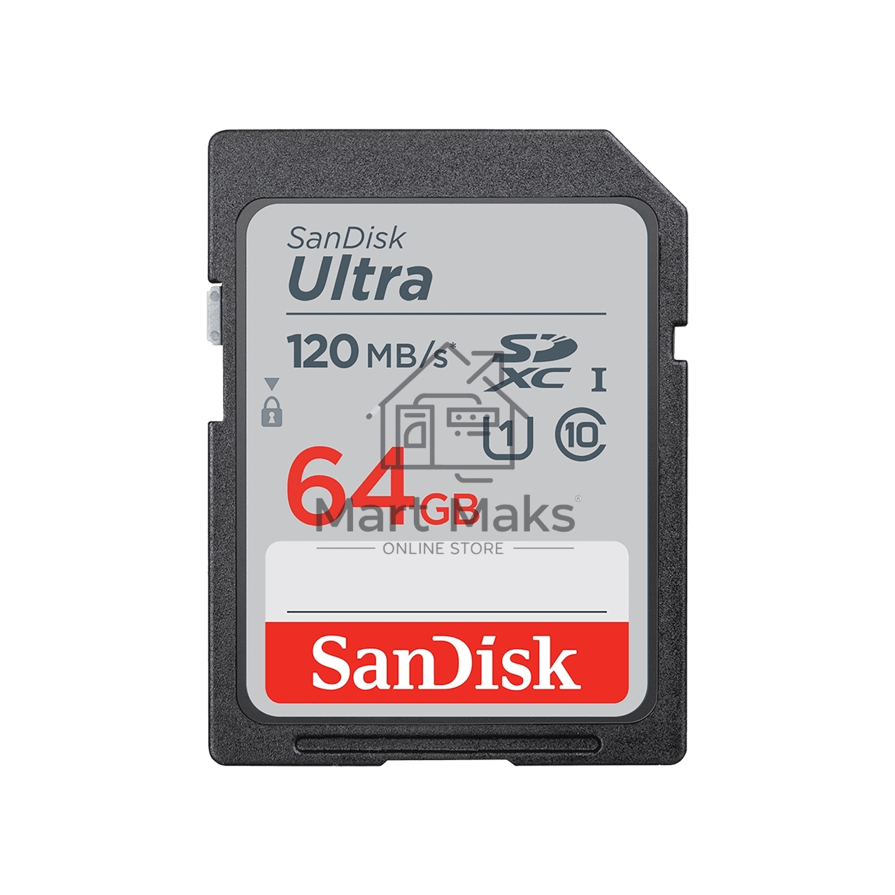 Карта памяти SDXC 64GB UHS-I SDSDUNR-064G-GN3IN SANDISK