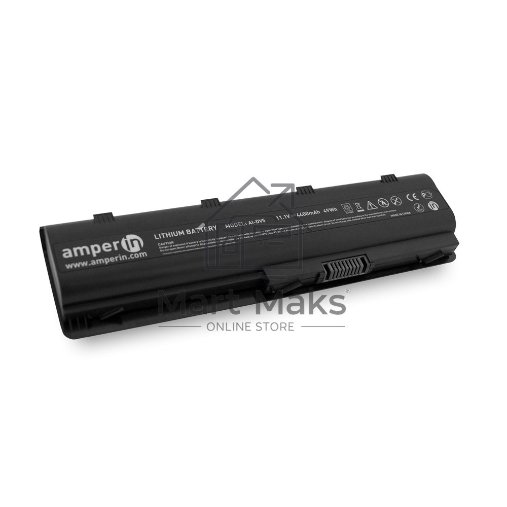 Аккумуляторная батарея Amperin для ноутбука HP Presario CQ42, Pavilion 11.1V 4400mAh (49Wh)
