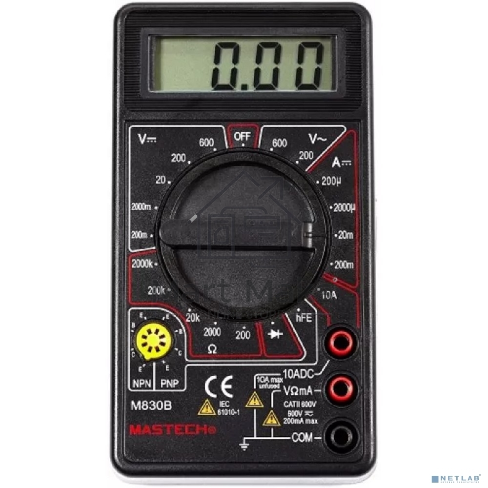 Портативный мультиметр M830B MASTECH