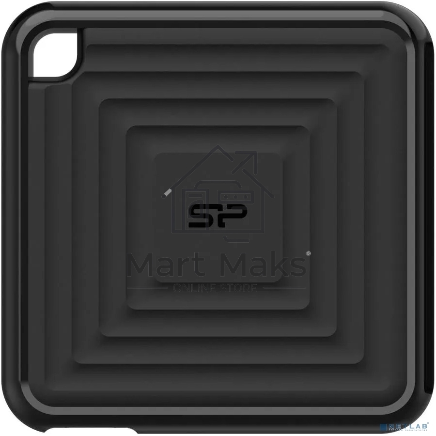 Накопитель SSD Silicon Power PC60 USB-C 512Gb SP512GBPSDPC60CK 1.8