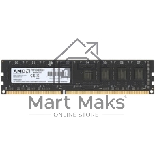 Оперативная память AMD Radeon R3 Value Series, DDR3, 8GB (1x8GB), 1333 MHz, CL9, без радиатора, SO-DIMM