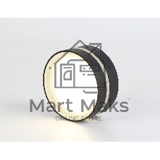 Светильник Ambrella light TN5389 SBK/FR черный песок/белый матовый GX53 IP44 D85*41