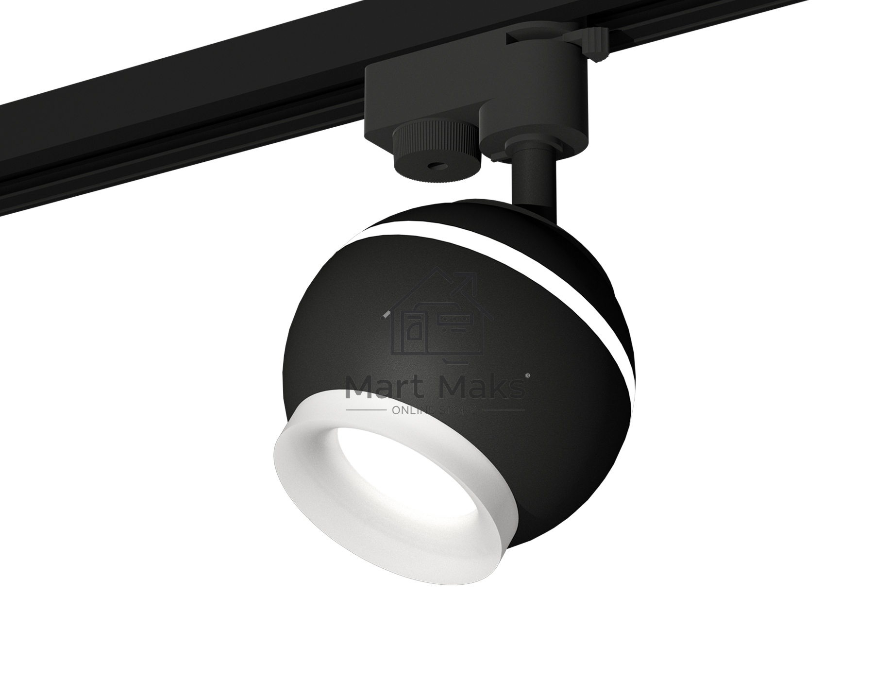 Светильник Ambrella light XT1102071 SBK/FR черный песок/белый матовый MR16 GU5.3 LED 3W 4200K (A2521, C1102, N7165)