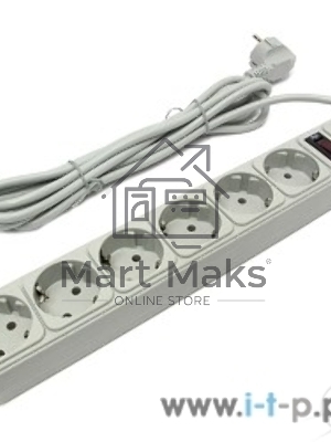 Сетевой фильтр ExeGate EX221230RUS SP-6-3W (6 розеток, 3м, евровилка, белый)