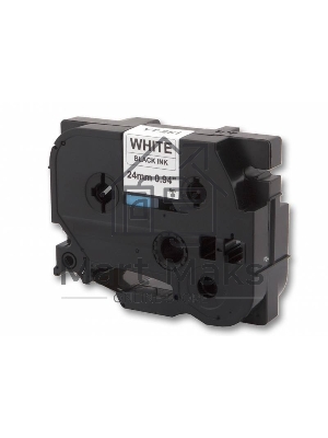 Картридж ленточный Cactus CS-TZ251 24 мм, 8 м, черный шрифт, белый фон, для BROTHER 1010/1280/1280VP/2700VP