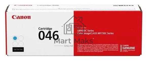Картридж лазерный Canon 046C голубой для i-SENSYS MF732/734/735, LBP653/654 2300 страниц