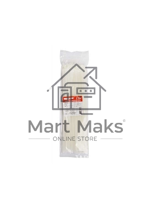 Хомут кабельный Rexant 4.8х350 нейл. белый (уп. 100 шт)