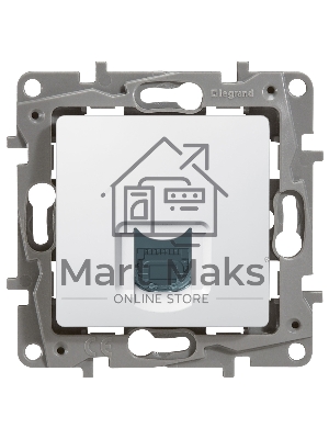 Розетка ETIKA RJ45 кат.5 UTP, белый