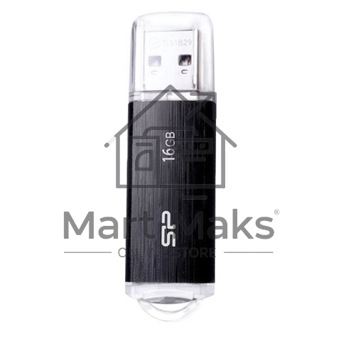 Флешка USB R/W R/W 16Gb Ultima U02 SP016GBUF2U02V1K USB2.0 черный