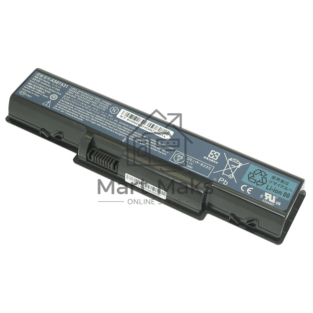 Аккумуляторная батарея для ноутбука Acer Aspire 4710 4400mah черный