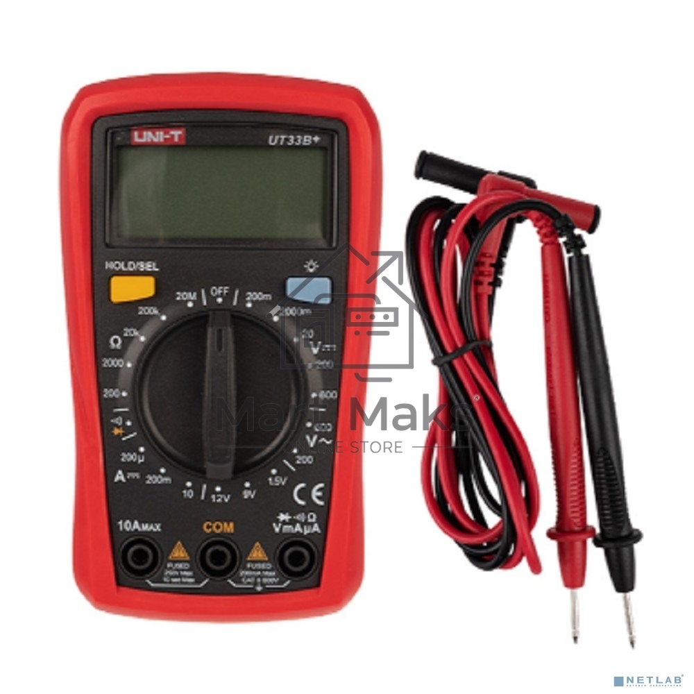 Портативный мультиметр UNI-T UT33B+