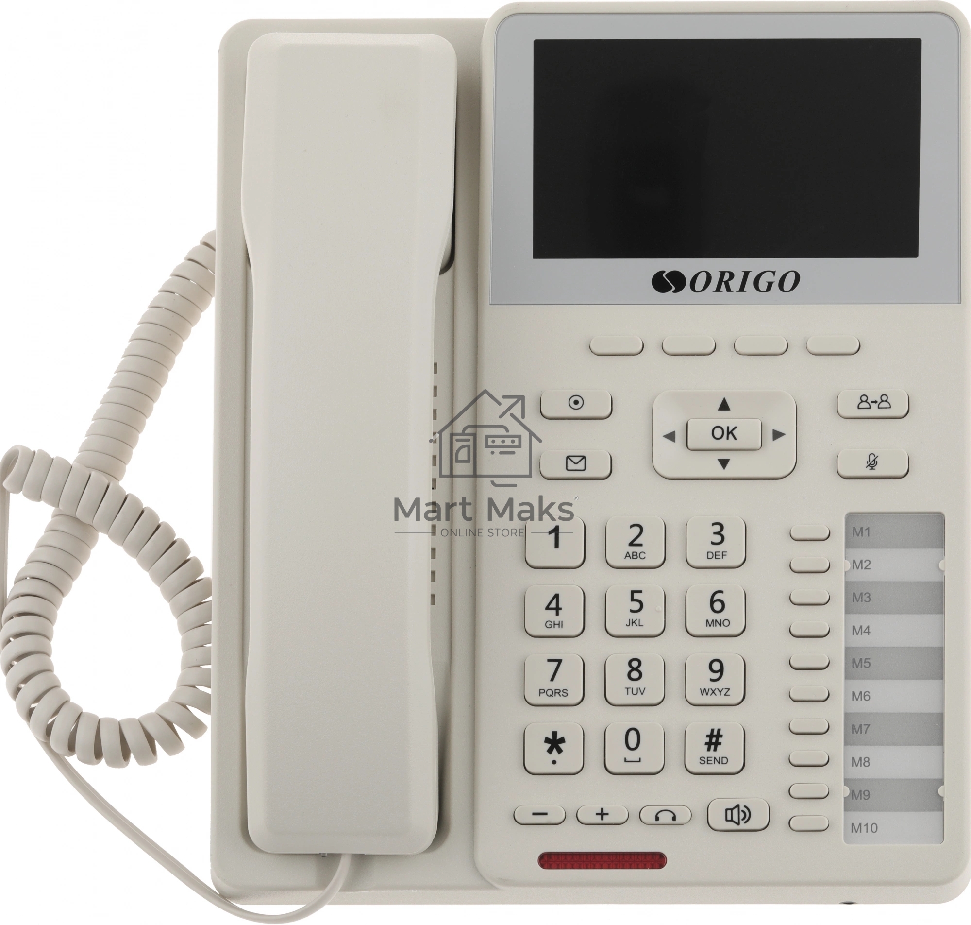 Телефон ORIGO IP-телефон с цветным дисплеем 4.3