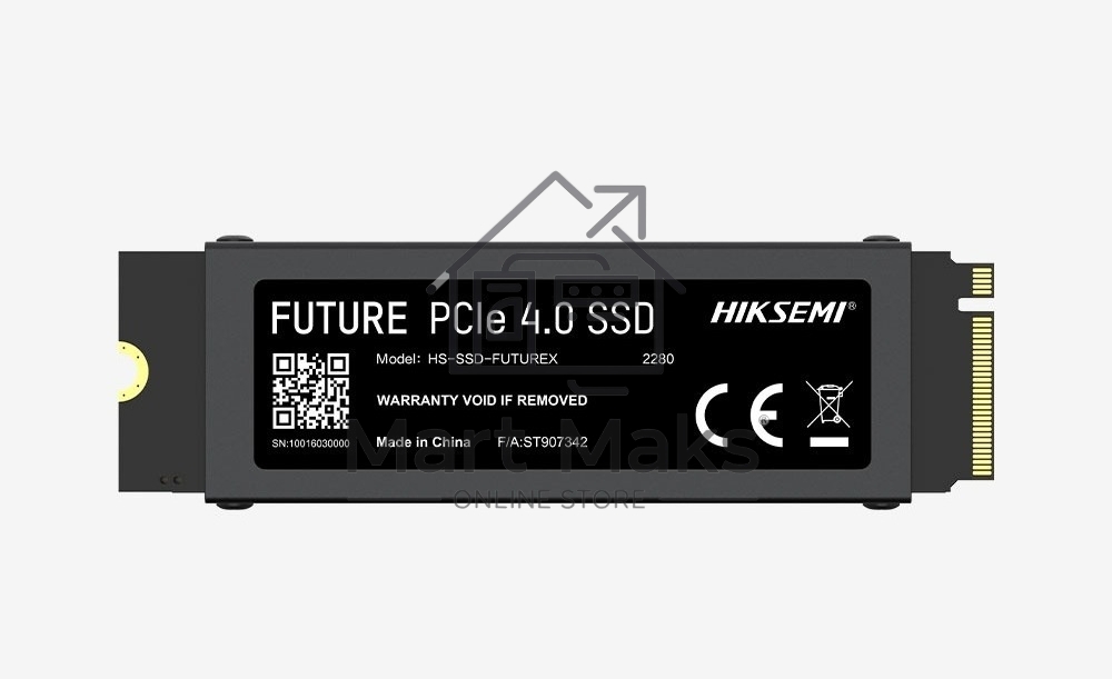 Накопитель SSD HIKSEMI FUTURE, 2048Gb, PCIe 4.0 x4, M.2 2280, NVMe, R/W 7450/6750