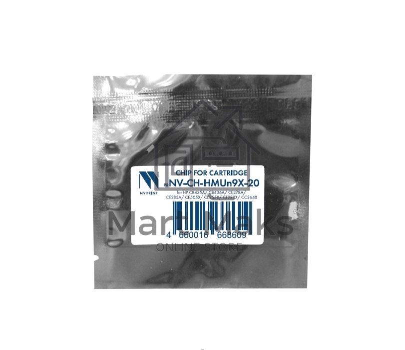 Чип NVPrint универсальный для HP CB435A/CB436A/CE278A/CE285A/CE505X/CE255X/ CF280X/CC364X (20шт) совместимый