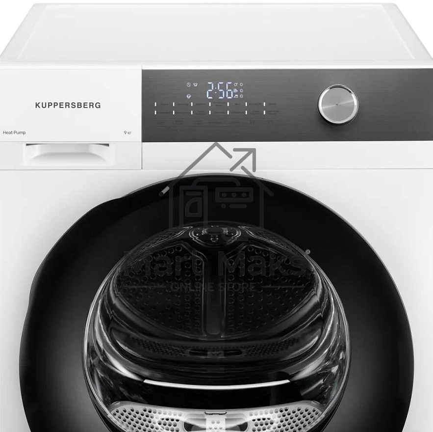 Сушильная машина Kuppersberg DM 610 W белый, 9 кг, сушка - тепловой насос, программ - 14, 59.5 x 85 x 68.5 см