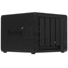 Сетевое хранилище Synology DiskStation DS925+ черный (AMD Ryzen V1500B/4Gb/4 pcs (3.5