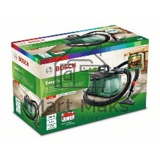 Строительный пылесос Bosch EasyVac3 зеленый, 170/700 Вт, уборка сухая, пылесборник контейнер, 2 л