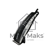 Машинка для стрижки Centek CT-2123 (черный/серебро) 10Вт, стальные лезвия, прорезиненный корпус