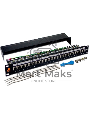 Патч-панель Lanmaster LAN-PPL24S5E 19