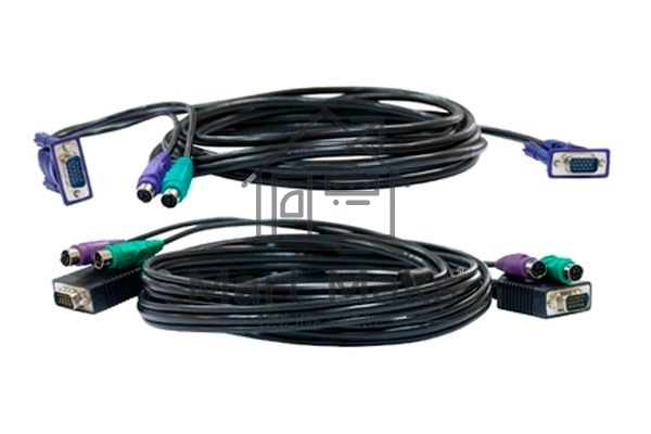 Набор кабелей D-LINK DKVM-CB3 для DKVM - 2хPS/2,1xVGA, 3м