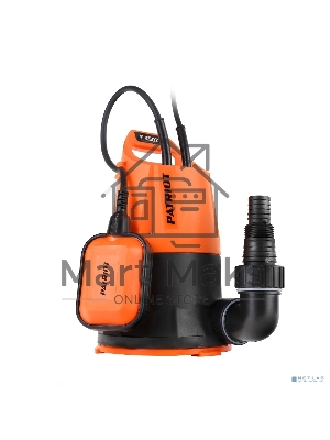 Насос садовый дренажный Patriot F 450 Z 450Вт 8000л/час