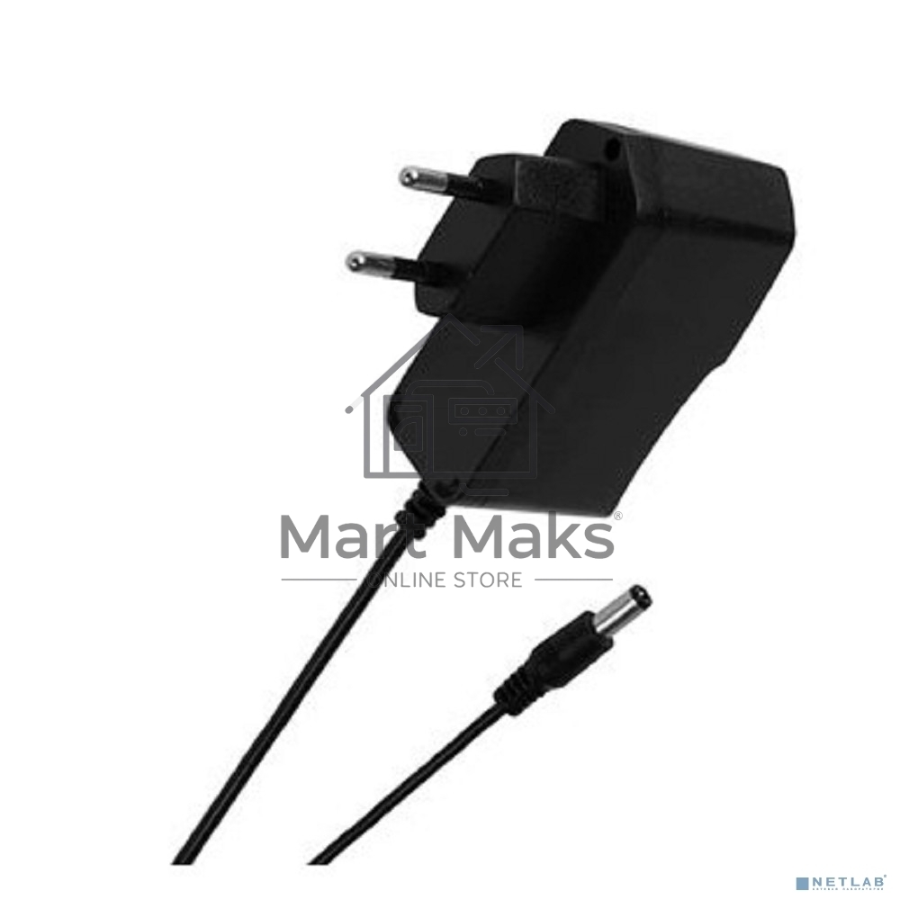 Источник питания 110-220 V AC/5 V DC 2 А 10 W с DC разъемом подключения 5.5х2.1, без влагозащиты (IP23)