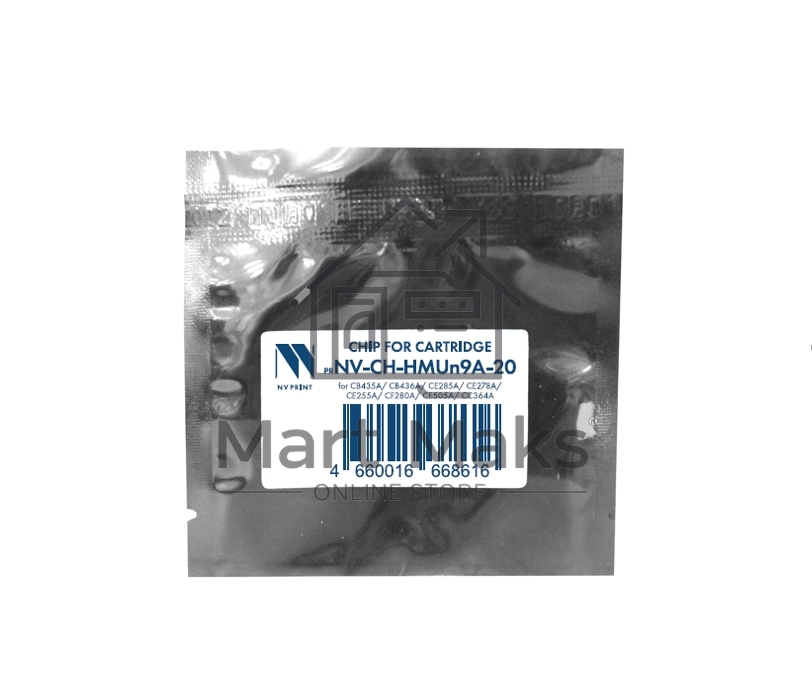 Чип NVPrint универсальный для HP CB435A/CB436A/CE285A/CE278A/CE255A/CF280A/CE505A/CC364A (20 шт) совместимый