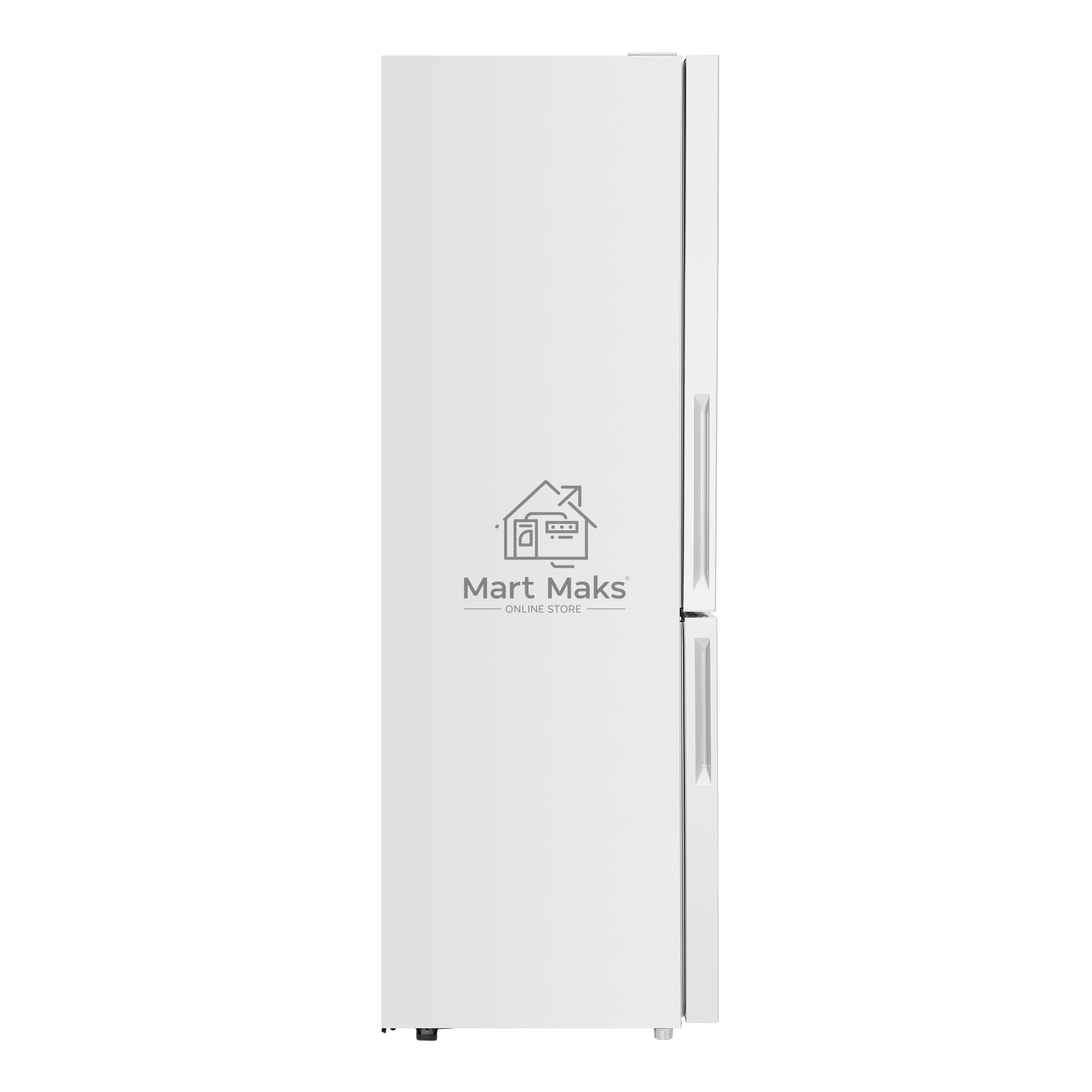 Холодильник Maunfeld MFF185NFW Inverter белый двухкамерный 240/100 л морозилка снизу, No Frost