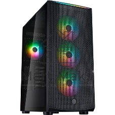 Компьютерный корпус Silverstone G41FA512ZBG0020 High airflow ATX mid-tower chassis with dual radiator support and ARGb lighting High airflow ATX mid-tower chassis with dual radiator support and ARGb lighting