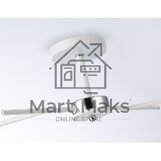 Светильник Ambrella light TR303201/2 WH/CH/FR белый/хром/белый матовый E27*2 max 60W 470*370*260