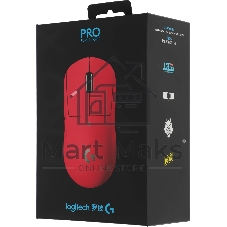 Мышь беспроводная Logitech G PRO X SUPERLIGHT розовый, 25600 dpi, радиоканал, USB, кнопки - 5