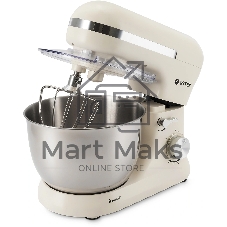 Миксер Vitek VT-PM0110 кремовый, стационарный, 1500 Вт, 4.5 л, 8 скоростей
