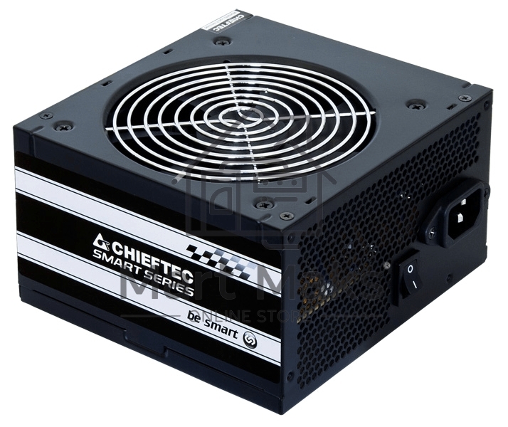 Блок питания Chieftec GPS-500A8, 500Вт, 80 PLUS, 120мм, черный