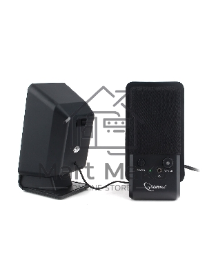 Акустическая система Gembird SPK-510, черный, 6 Вт, рег. громкости, разъем для наушников,USB-питание