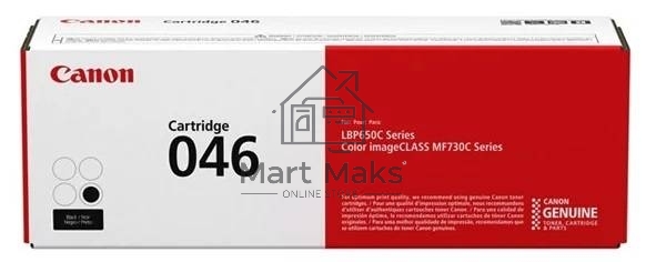 Картридж лазерный Canon 046Bk черный для i-SENSYS MF732/734/735, LBP653/654 2200 стр.