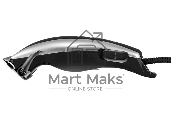 Машинка для стрижки Centek CT-2123 (черный/серебро) 10Вт, стальные лезвия, прорезиненный корпус