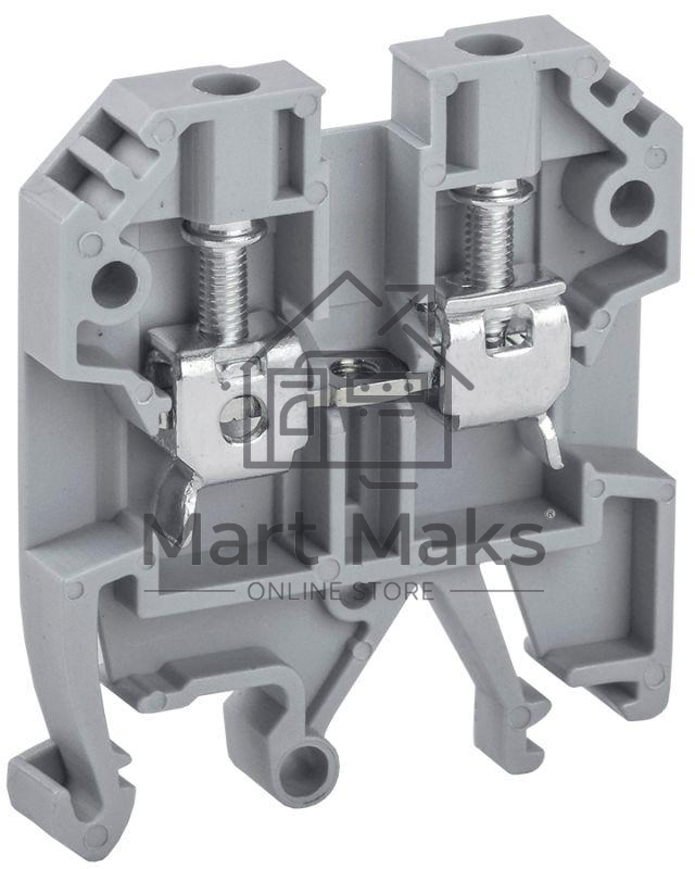 Клемма винтовая КВИ-4мм2 серая YZN30-004-K03 IEK