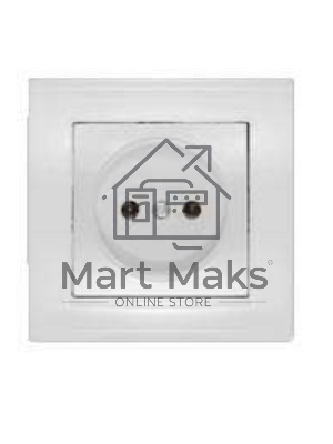 Розетка 1-м СП Бриллиант 16А IP20 бел. Universal 7947588