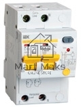 Выключатель автоматическийIek MAD12-2-025-C-030 Диф.автомат АД12М 2Р С2530мА ИЭК