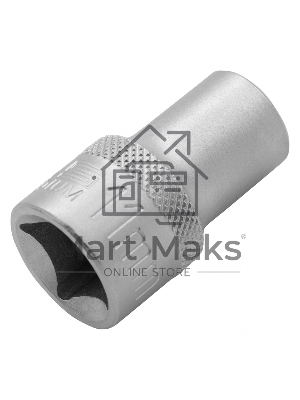 Головка торцевая, 11 мм, 12-гранная, CrV,под квадрат 1/2
