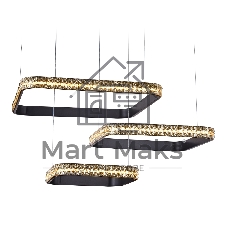 Светильник Ambrella light FA6166 BK черный 131W 720*500*900 (ПДУ РАДИО 2.4)