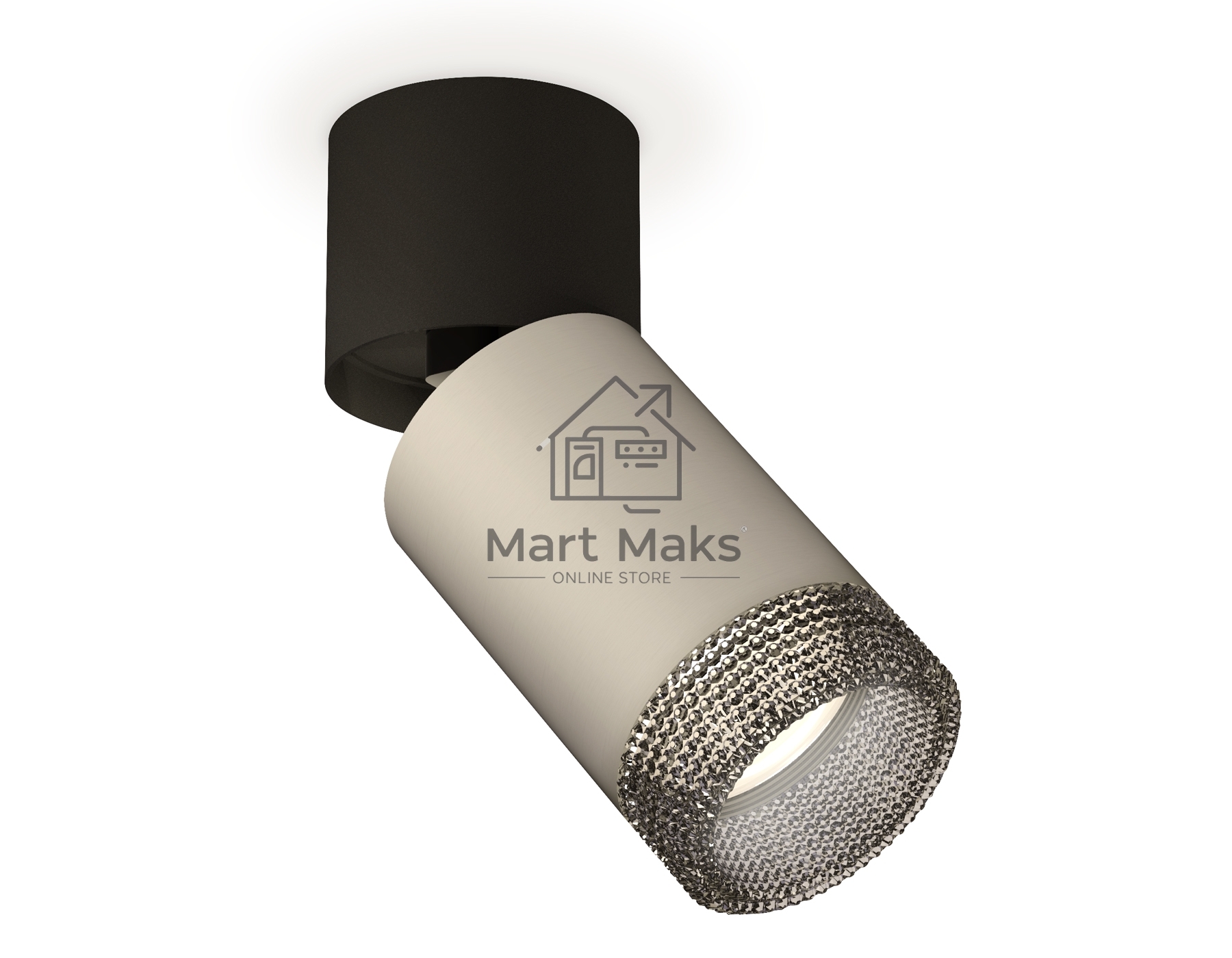 Светильник Ambrella Light XM6314041 SGR/BK/BK серый песок/черный/тонированный MR16 GU5.3 (A2221, C6314, N6151)