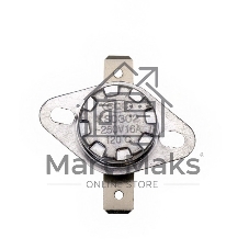 Датчик температуры (термостат для СВЧ) KSD302 120°С 250V, 16A Датчик температуры (термостат для СВЧ) KSD302 120°С 250V, 16A