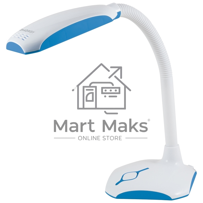 Лампа электрическая настольная Energy EN-LED17 бело-голубая