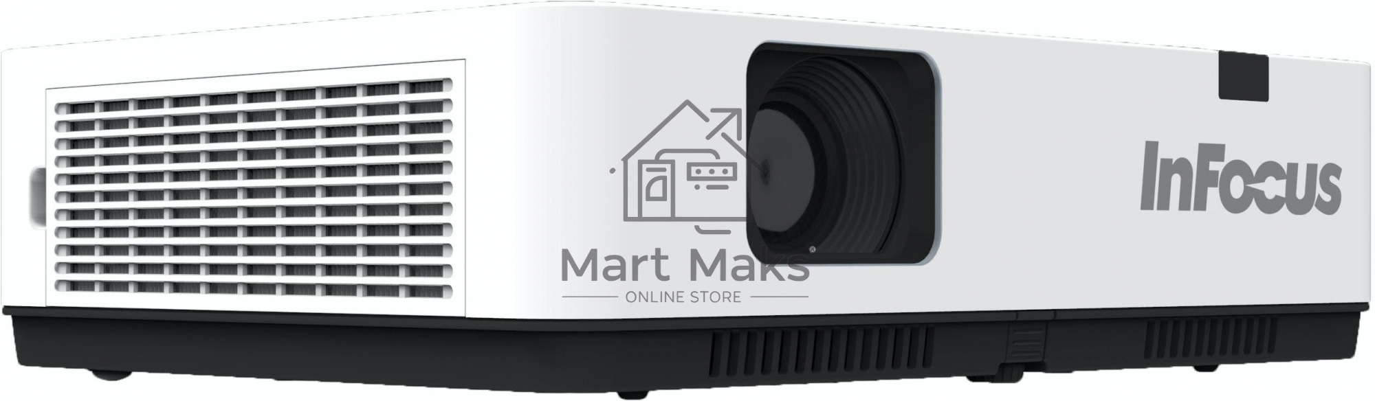 Проектор INFOCUS IN1036 3LCD, 5000 lm, WXGA, 1.371.65:1, 50000:1, (Full 3D), 16W, 2хHDMI 1.4b, VGA in, CompositeIN, 3,5 audio IN, RCAx2 IN, USB-A, VGA out, 3,5 audio OUT, RS232, Mini USB B serv, RJ45, 3,3 кг