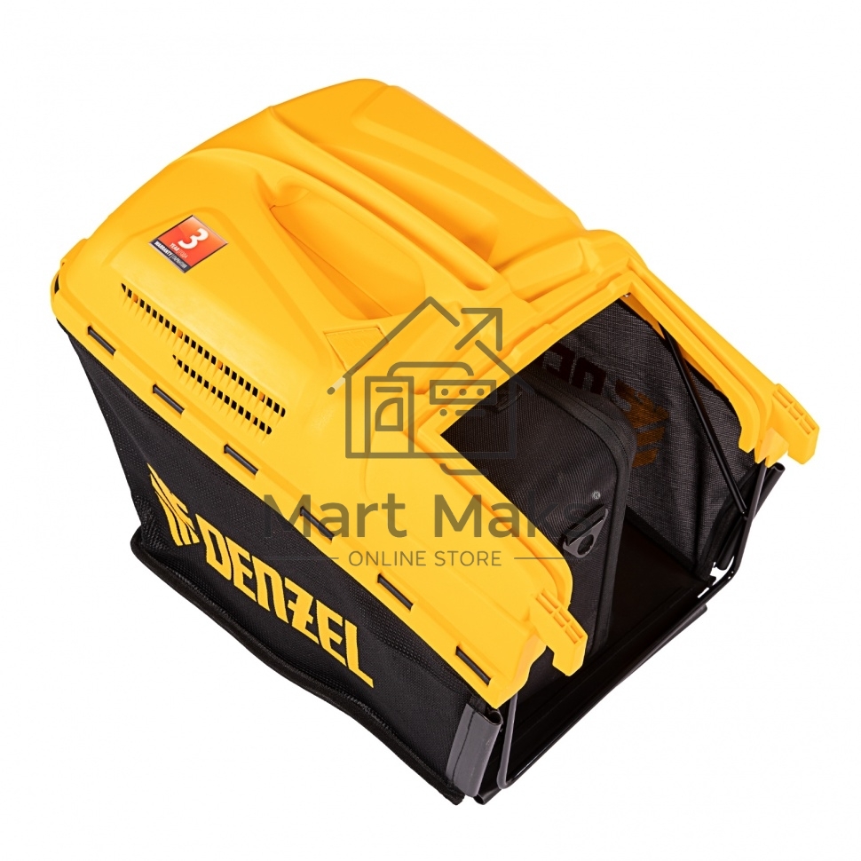 Газонокосилка бензиновая Denzel GLD-420, 146 см3,шир 42 см,40 л 58805