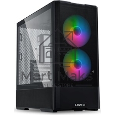 Компьютерный корпус Lian-Li DK07X черный без БП E-ATX 10x120мм 3x140мм 2xUSB3.0 audio bott PSU